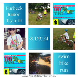 Purbeck Try a TRI for Children 3-14, 2025 dates coming soon